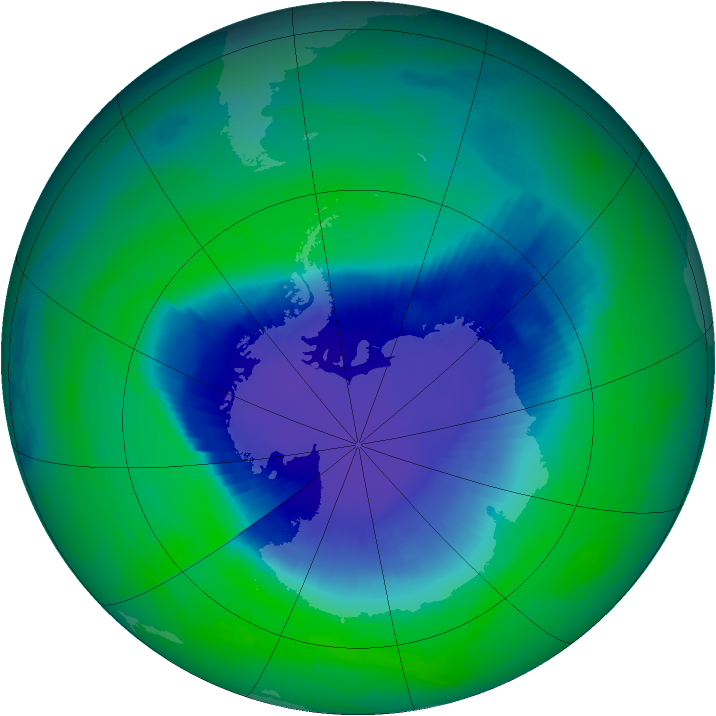Ozone Map 1999-11-24